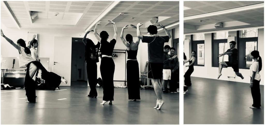 les danseurs transmettent